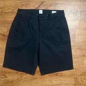 GAP Men's Dark Navy Flat Front Shorts